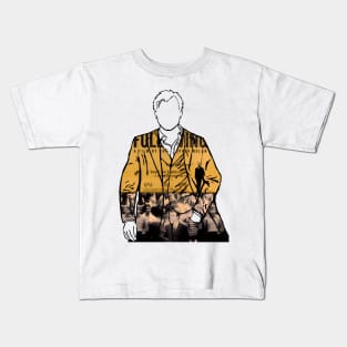 Christopher Nolan Portrait (Following) Kids T-Shirt